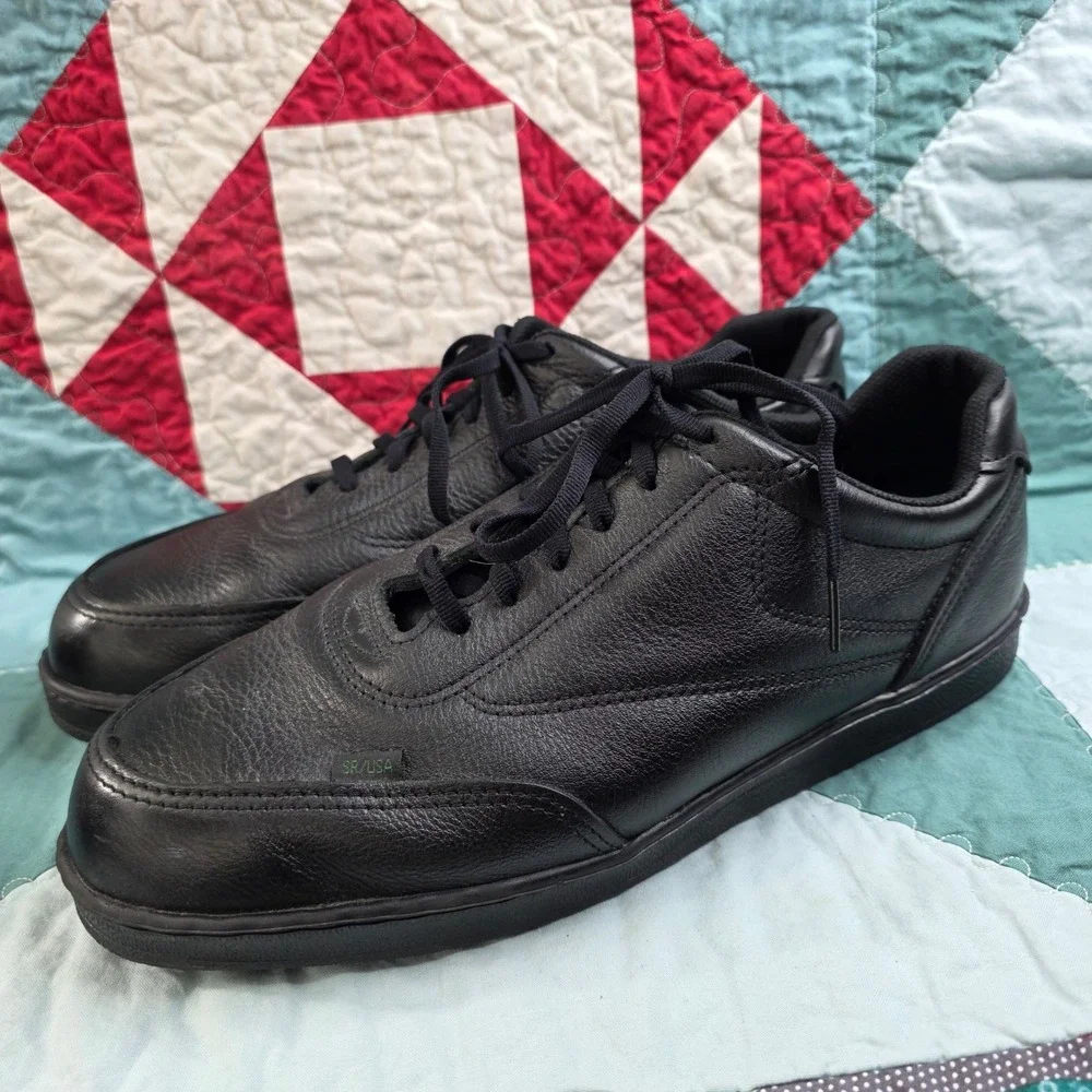 Red Wing 834-6333 Mens Postman Oxford Shoes Black Leather 11.5 XW Made in USA